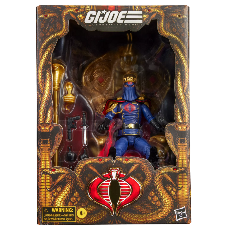 Deposit: G.I. Joe Classified Series #221, Cobra Commander (Dress Uniform and Throne)