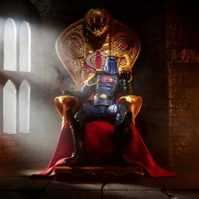 Deposit: G.I. Joe Classified Series #221, Cobra Commander (Dress Uniform and Throne)