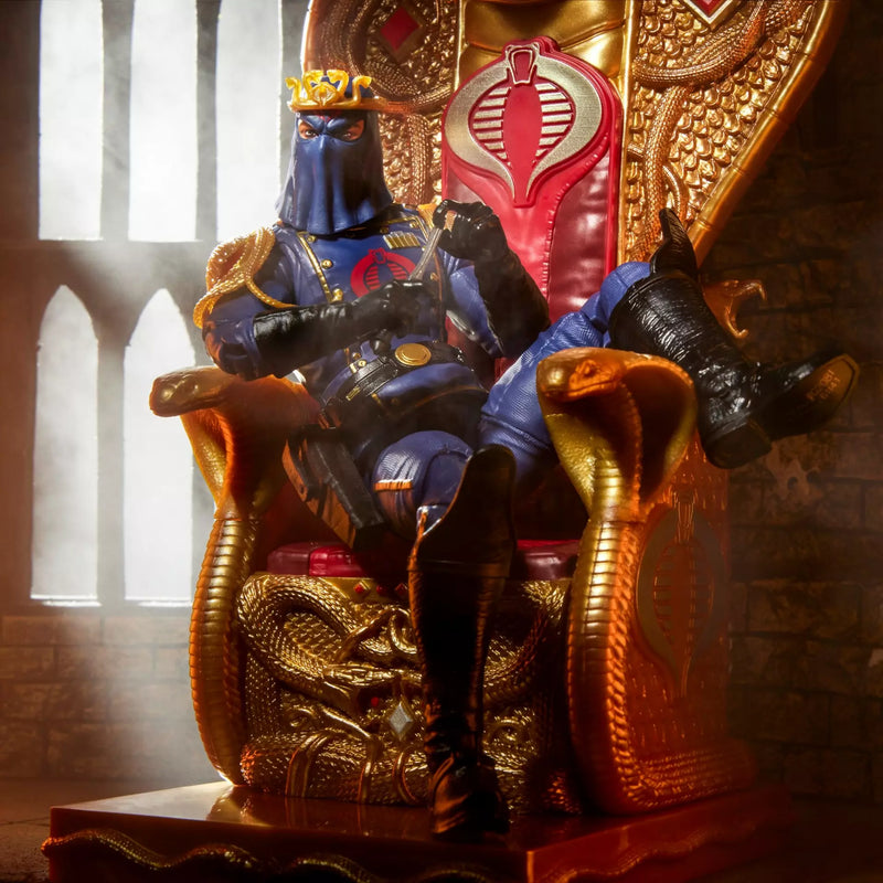 Deposit: G.I. Joe Classified Series #221, Cobra Commander (Dress Uniform and Throne)