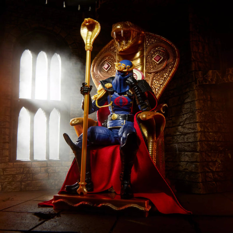 Deposit: G.I. Joe Classified Series #221, Cobra Commander (Dress Uniform and Throne)