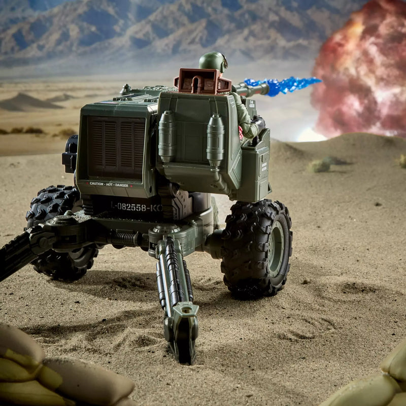 Deposit: G.I. Joe Classified Series #213, James "Grand Slam" Barney & H.A.L. (Heavy Artillery Laser)