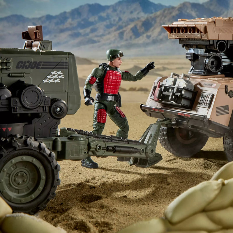 Deposit: G.I. Joe Classified Series #213, James "Grand Slam" Barney & H.A.L. (Heavy Artillery Laser)