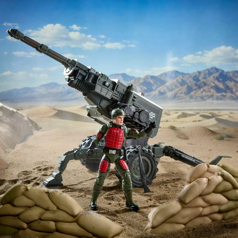 Deposit: G.I. Joe Classified Series #213, James "Grand Slam" Barney & H.A.L. (Heavy Artillery Laser)