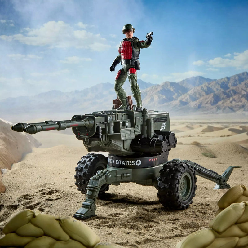 Deposit: G.I. Joe Classified Series #213, James "Grand Slam" Barney & H.A.L. (Heavy Artillery Laser)