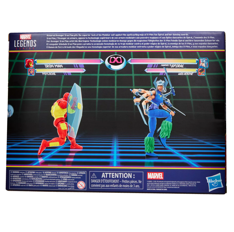 Deposit: Marvel Legends Series Marvel Games Iron Man vs Marvel’s Spiral
