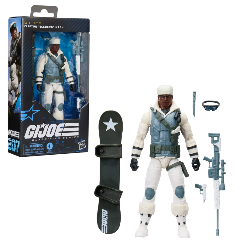 Deposit: G.I. Joe Classified Series #207, Clifton “Iceberg” Nash