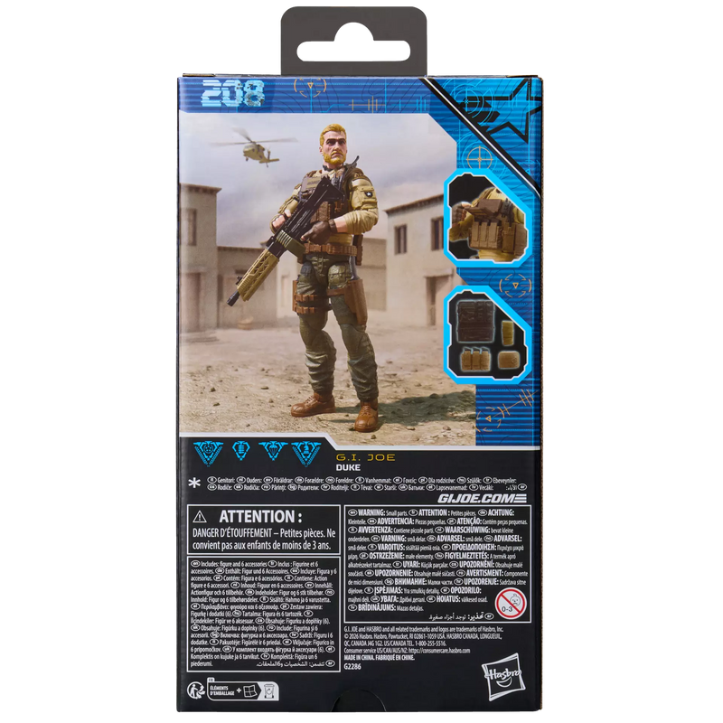 Dépôt : Figurine articulée G.I. Joe Classified Series Action Man