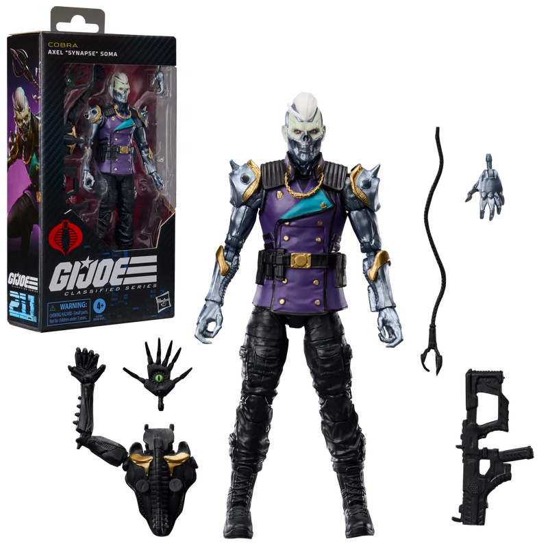 Deposit: G.I. Joe Classified Series #211, Axel “Synapse” Soma