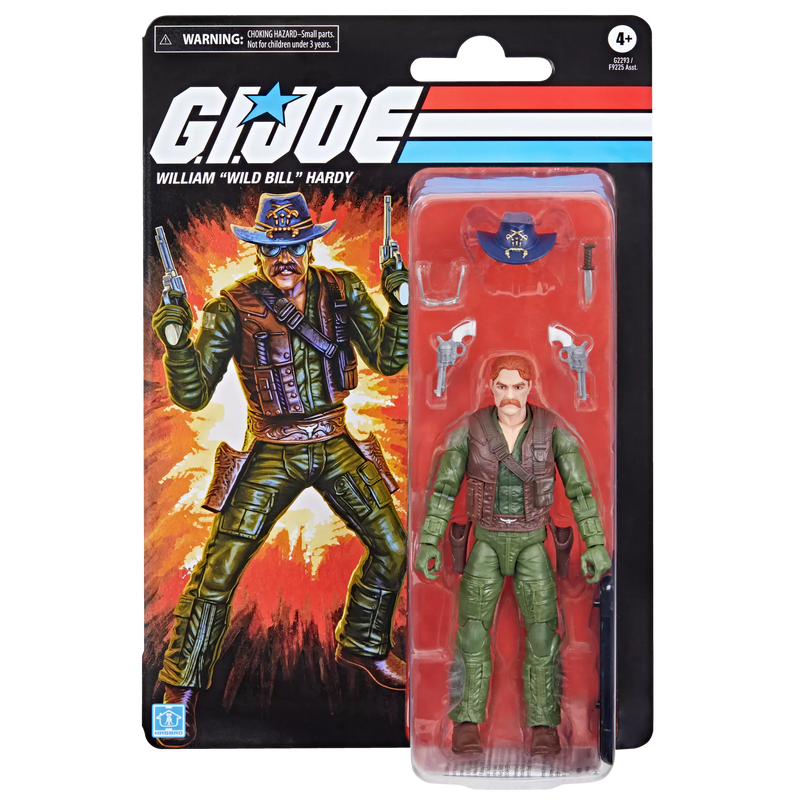 Deposit: G.I. Joe Classified Series Retro Cardback William "Wild Bill" Hardy