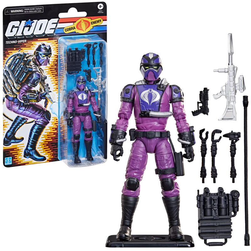 Deposit: G.I. Joe Classified Series Retro Cardback Techno-Viper