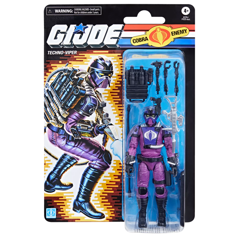 Deposit: G.I. Joe Classified Series Retro Cardback Techno-Viper