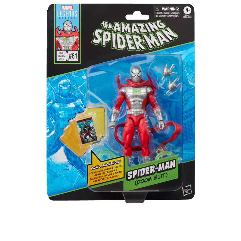 Deposit: Marvel Legends Series Spider-Man (Doom Suit), Spider-Man Comics