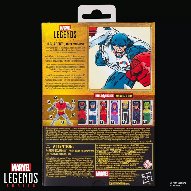 Deposit: Marvel Legends Series U.S. Agent (Force Works)