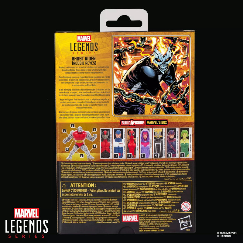 Deposit: Marvel Legends Series Ghost Rider (Robbie Reyes)