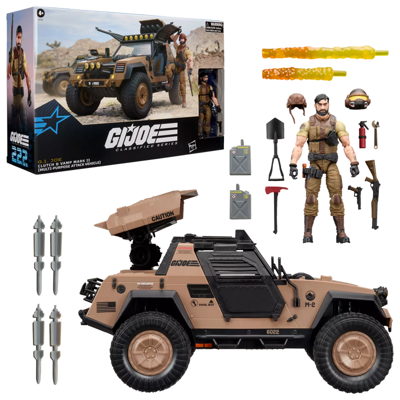 Deposit: G.I. Joe Classified Series #222, Clutch & VAMP Mark II
