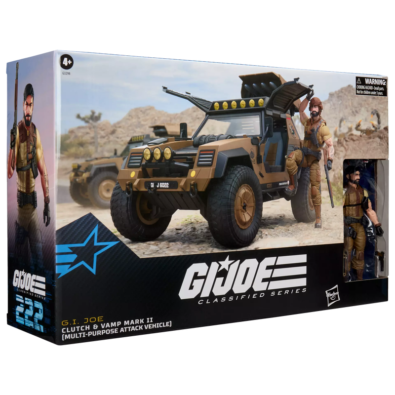 Deposit: G.I. Joe Classified Series #222, Clutch & VAMP Mark II