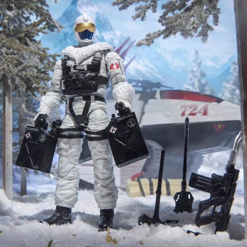 Deposit: G.I. Joe Classified Series #216, Arctic Assault H.I.S.S. (High Speed Sentry) and Arctic Assault H.I.S.S. Driver