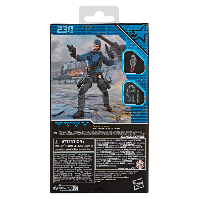 Deposit: G.I. Joe Classified Series #230, Shipwreck & Althea