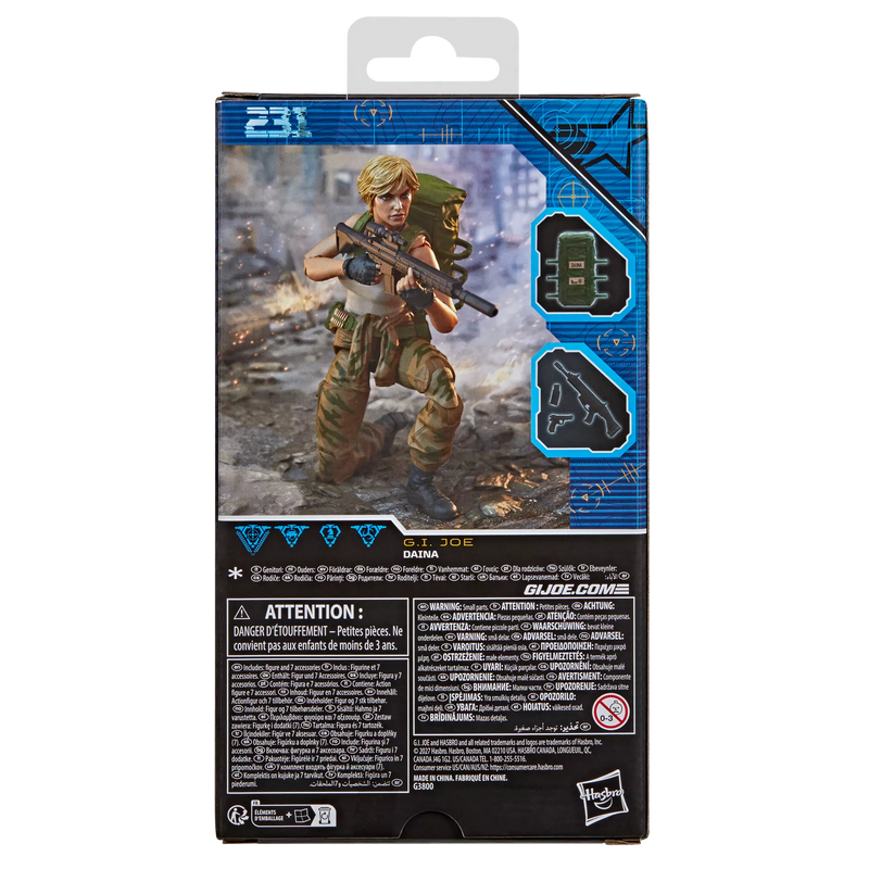 Deposit: G.I. Joe Classified Series #231, Daina of the October Guard