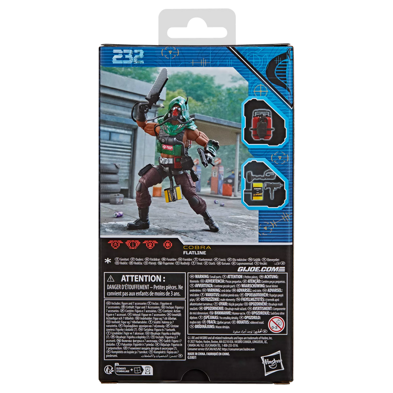 Deposit: G.I. Joe Classified Series #232, Dreadnok Flatline