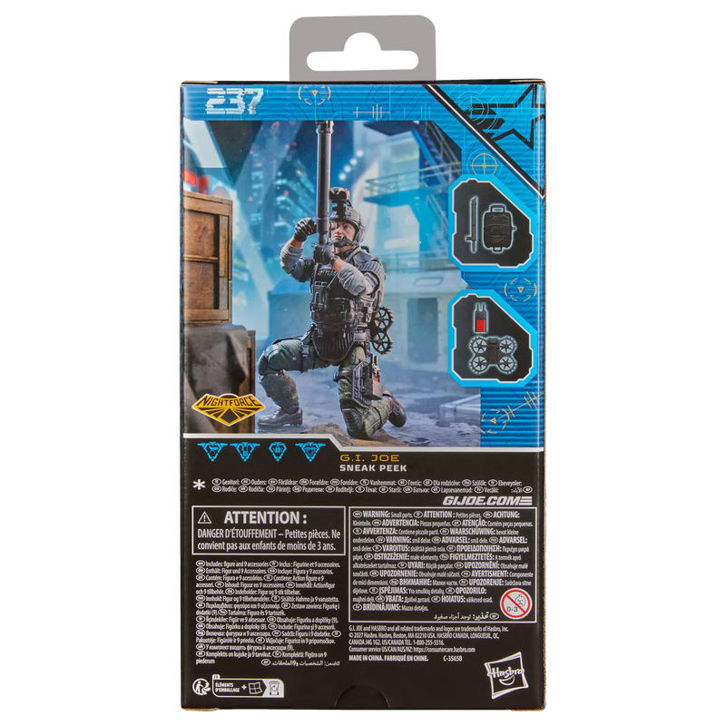 Deposit: G.I. Joe Classified Series #237, Night Force Sneak Peek