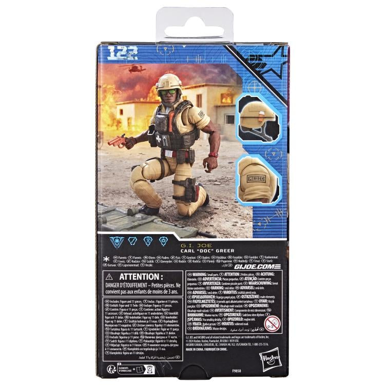 G.I. Joe Classified Series Carl “Doc” Greer