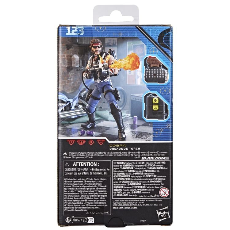 G.I. Joe Classified Series Dreadnock Torch