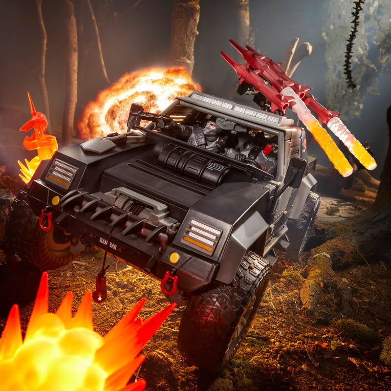G.I. Joe Classified Series #120 Cobra Night Attack 4-WD Stinger & Driver