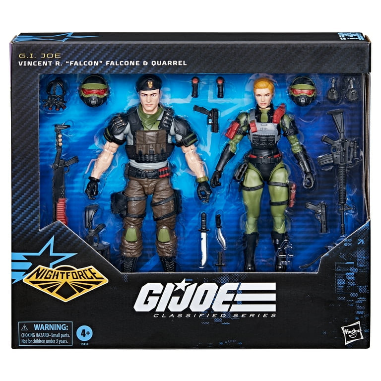G.I. Joe Classified Series #138, Night Force Vincent R. "Falcon" Falcone & Quarrel