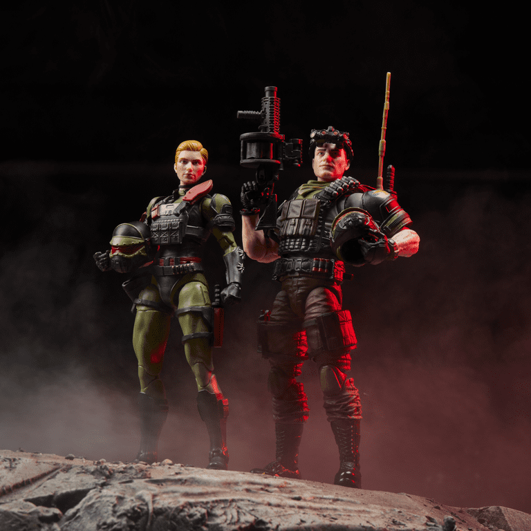 G.I. Joe Classified Series #138, Night Force Vincent R. "Falcon" Falcone & Quarrel