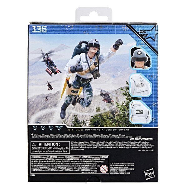 G.I. Joe Classified Series #136, Edward "Starduster" Skylar Figure