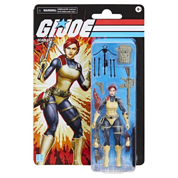 G.I. Joe - Classified Retro Cardback Scarlett