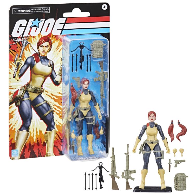 G.I. Joe - Classified Retro Cardback Scarlett