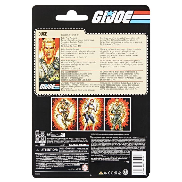 G.I. Joe - Classified Retro Cardback Duke
