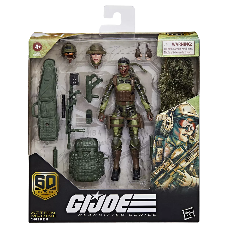 G.I. Joe Classified Series 60th Anniversary Action Marine - Sniper