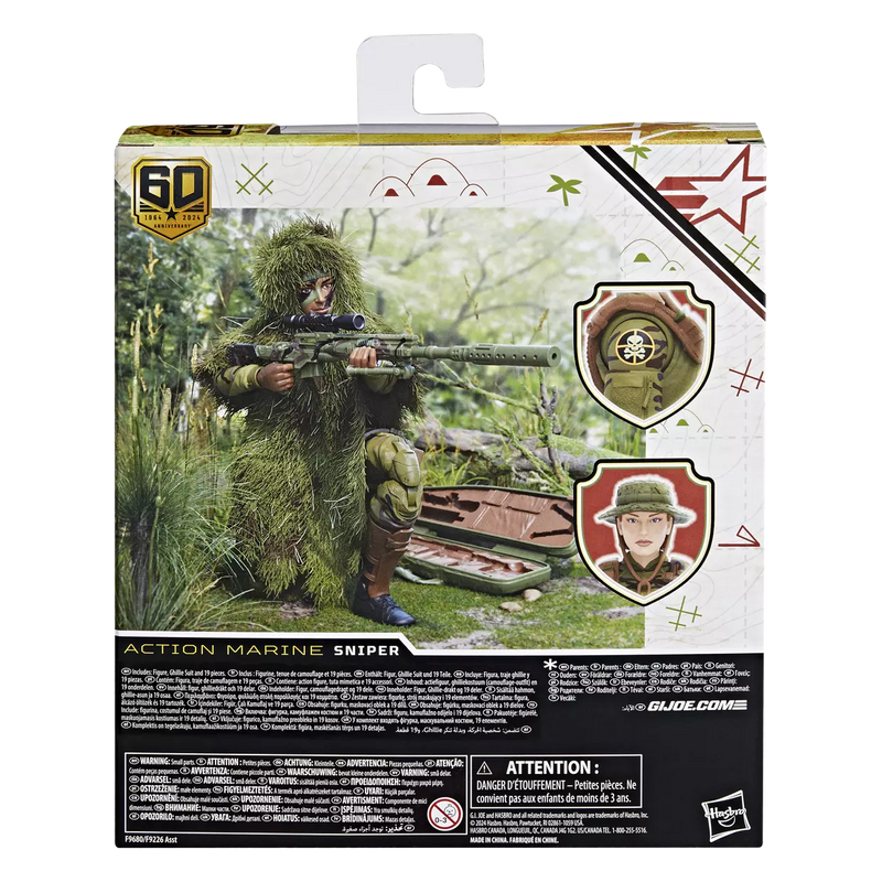 G.I. Joe Classified Series 60th Anniversary Action Marine - Sniper