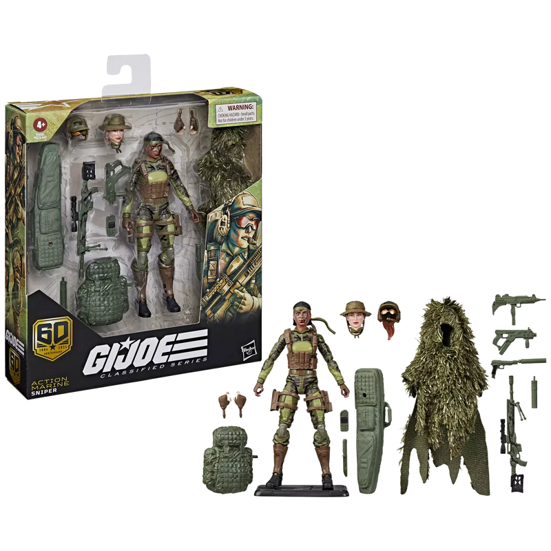 G.I. Joe Classified Series 60th Anniversary Action Marine - Sniper