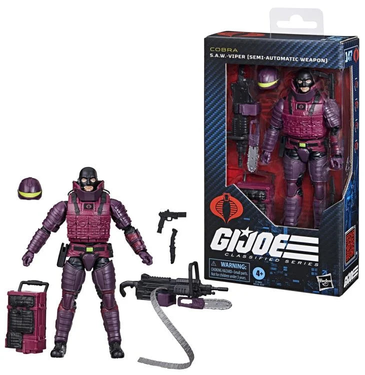 G.I. Joe Classified Series #147, S.A.W.-Viper (Semi-Automatic Weapon)