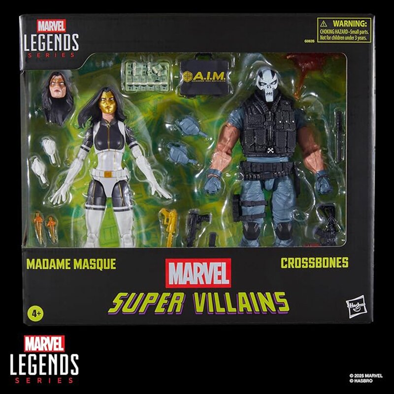Marvel Legends Series Crossbones and Madame Masque