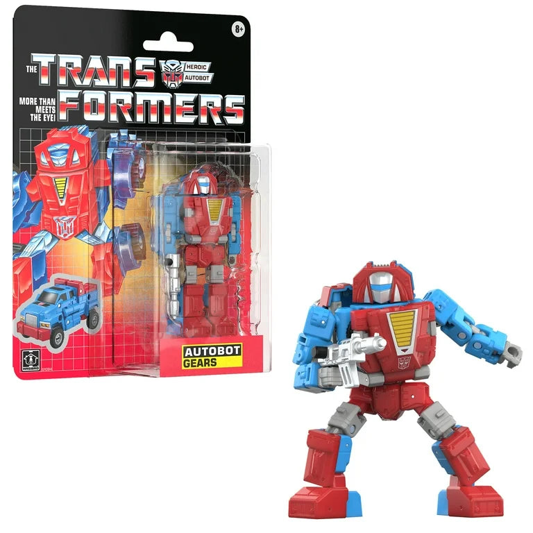 Transformers Retro G1  Autobot Gears (5”) Action Figure