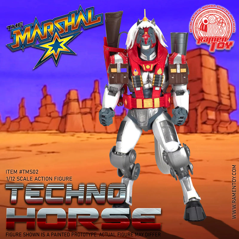 Deposit: Ramen Toys Techno Horse (Bravestarr Thirty-Thirty)