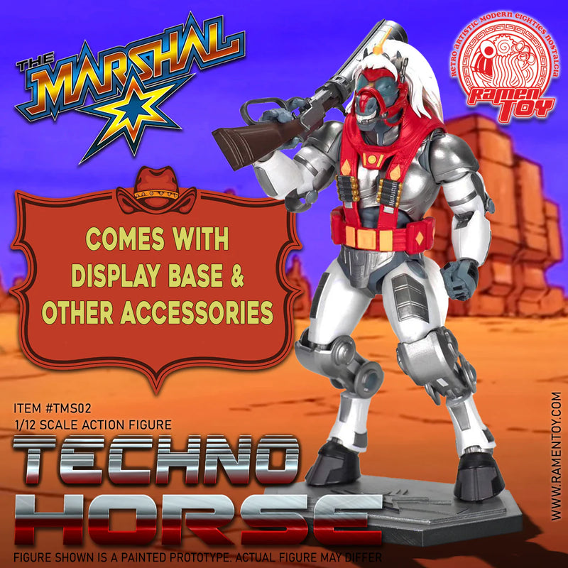 Deposit: Ramen Toys Techno Horse (Bravestarr Thirty-Thirty)