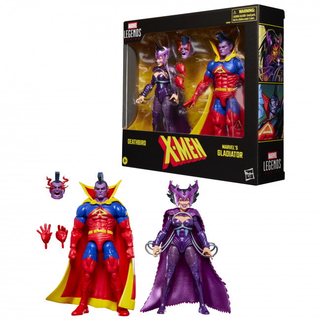 Marvel Legends Series X-Men Deathbird & Marvel’s Gladiator