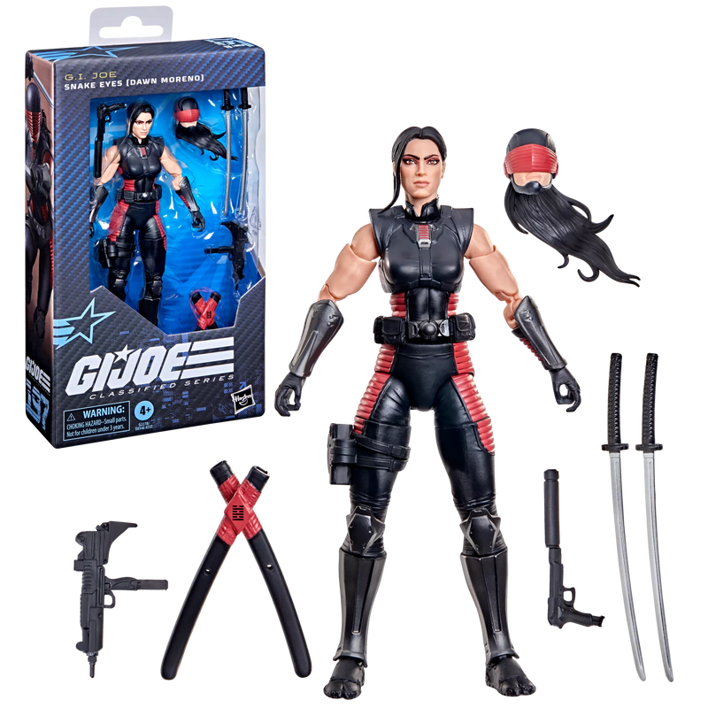 Deposit: G.I. Joe Classified Series #197, Snake Eyes (Dawn Moreno)