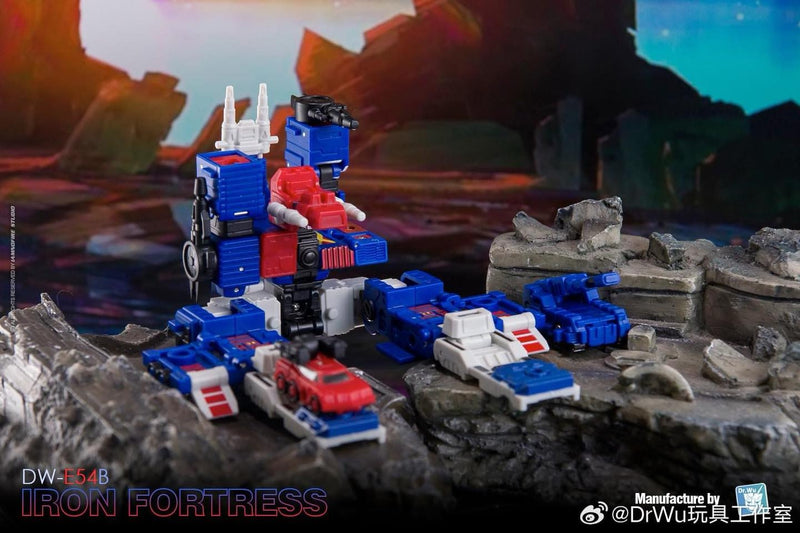 Dr.Wu E54B Iron Fortress | Metroplex Decepticon Ver.