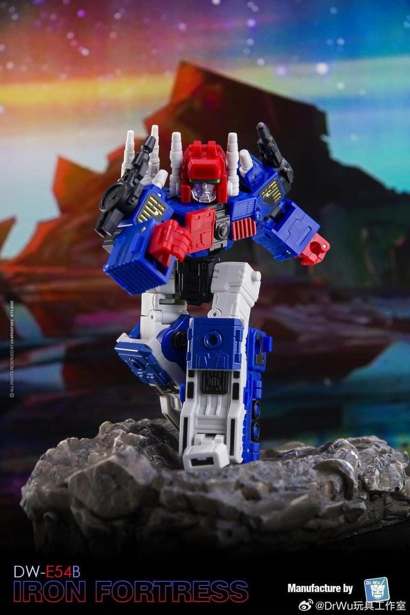 Dr.Wu E54B Iron Fortress | Metroplex Decepticon Ver.