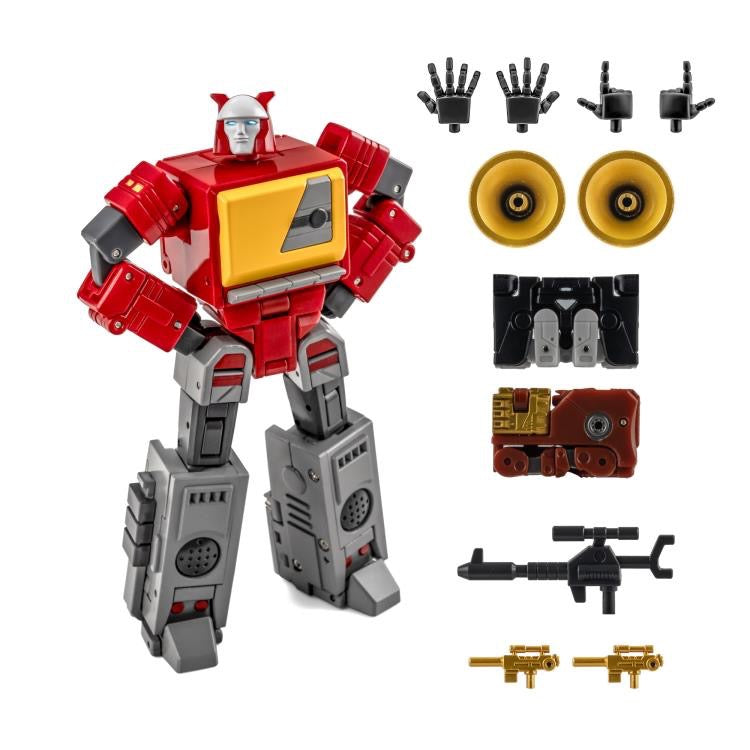 NewAge Toys H62 Louie | Blaster w/ Ramhorn & Rewind | Legend Scale