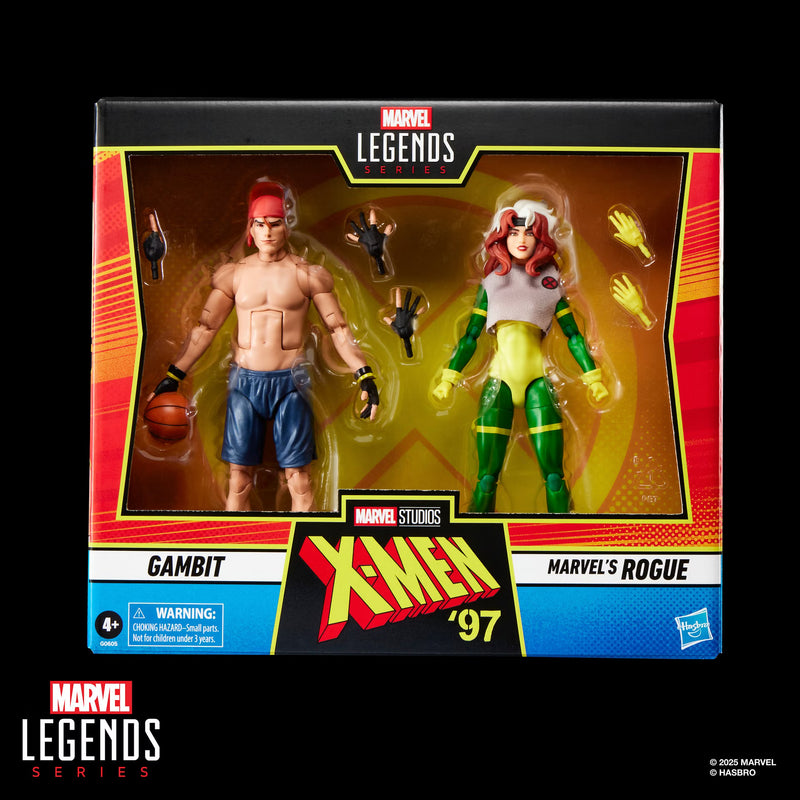 Marvel Legends Series X-Men 97 Gambit & Marvel's Rogue