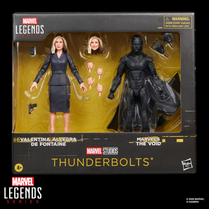 Deposit: Marvel Legends Series Valentina Allegra de Fontaine and Marvel's the Void