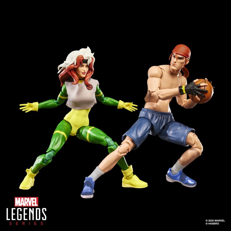 Marvel Legends Series X-Men 97 Gambit & Marvel's Rogue